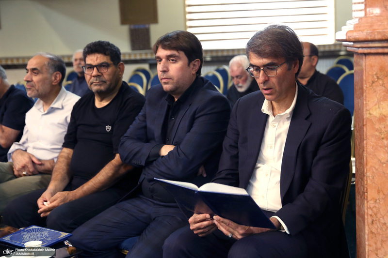 مراسم بزرگداشت محمد علی جماعتی در حسینیه شماره 2 جماران - 1