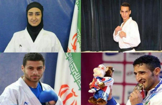 کاراته کاهای کرمانشاهی آماده کسب افتخار در لیگ جهانی 2018 پاریس