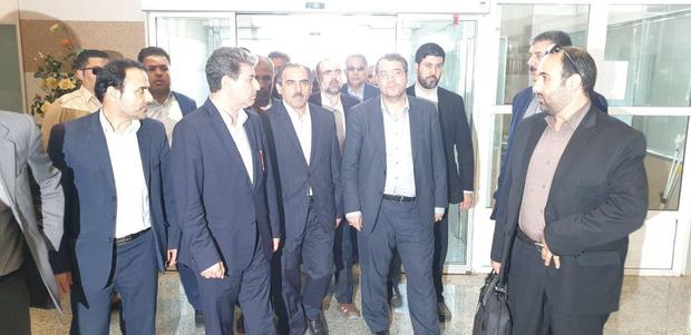 وزیر صنعت، معدن و تجارت از پایانه مرزی تمرچین پیرانشهر بازدید کرد