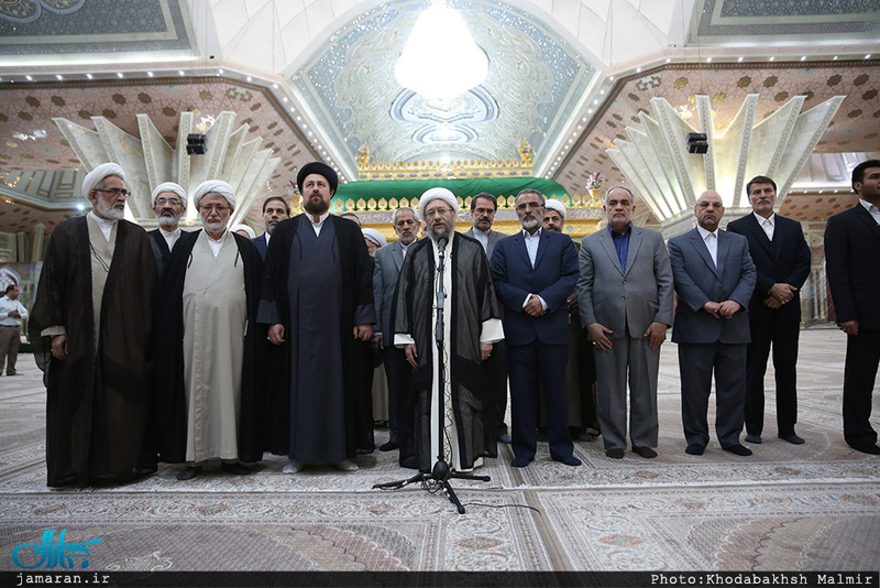 تجدید میثاق مسئولان عالی قضایی با آرمان های امام راحل؛ 