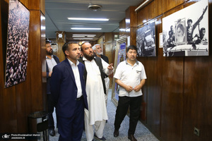 بازدید جمعی از شخصیتهای علمی و فرهنگی  کشور افغانستان