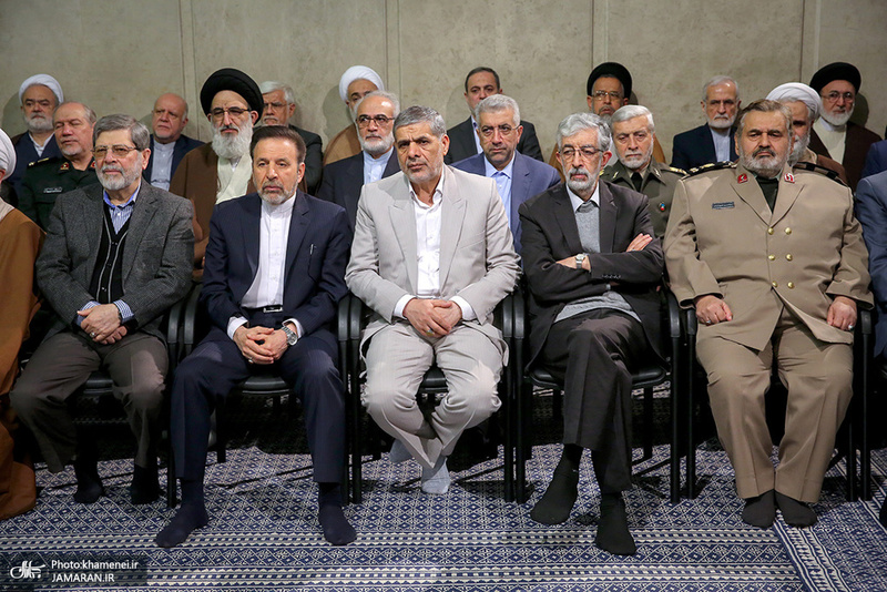 دیدار مسئولان نظام و سفرای کشورهای اسلامی با رهبر معظم انقلاب