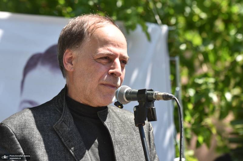 مراسم چهلمین روز درگذشت حمید هیراد در بهشت زهرا