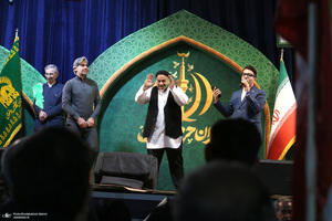 پنجاه و پنجمین شب اجتماع پر شور مردم در میدان تجریش