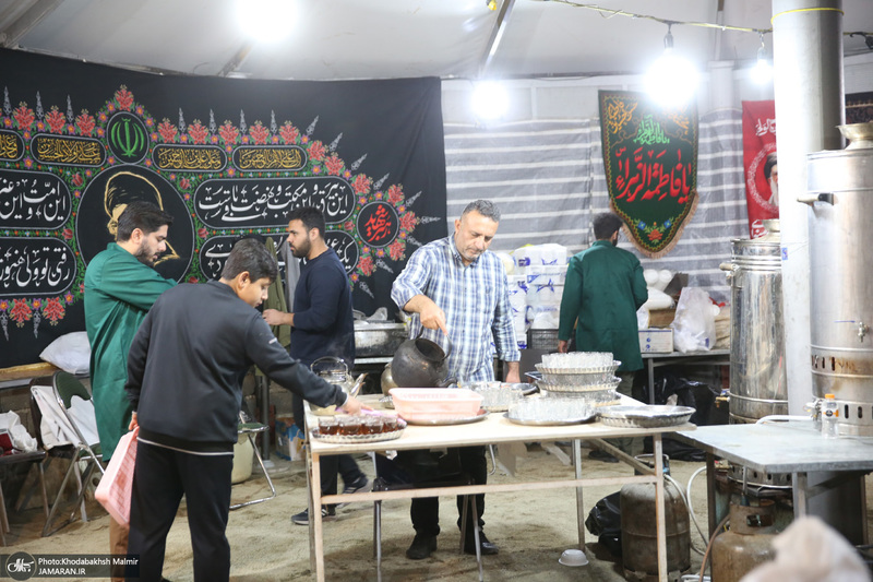 چهل و چهارمین شب اجتماع پرشور مردم در صادقیه