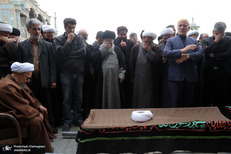 مراسم تشییع و خاکسپاری حجت الاسلام والمسلمین حاج شیخ عباس صالحی منش(ره)