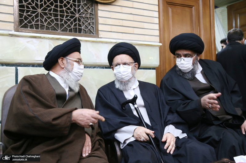 مراسم بزرگداشت همسر مرحوم آیت الله العظمی فاضل لنکرانی (ره)