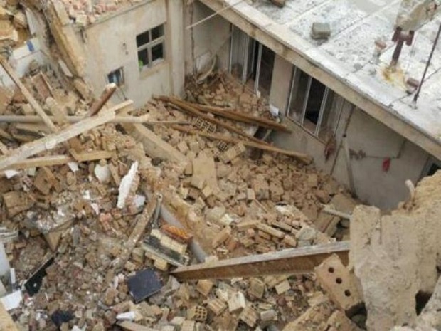انفجار گاز در مهاباد موجب تخریب خانه مسکونی شد