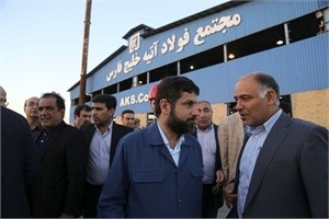 بازدید استاندار خوزستان از شهرک های صنعتی شماره ۳ و ۵ اهواز