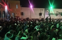 مراسم وداع با شهید مدافع حرم احسان کربلایی‌پور در اهواز برگزار شد (8)
