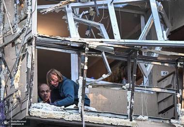 تصاویری از حملات پهپادی اخیر روسیه به اوکراین