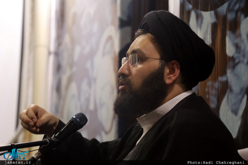 دیدار انجمن اسلامی دانشجویان دانشگاه شهید بهشتی با سید علی خمینی 