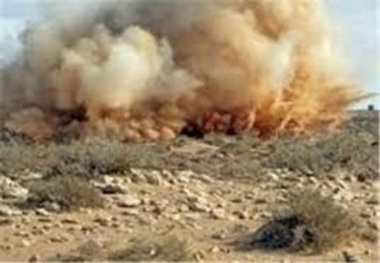 وقوع انفجار سه قبضه مین در شهرستان مرزی قصرشیرین