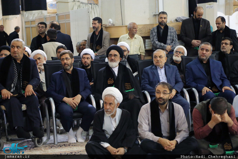 آیین افتتاح رادیو محرم با حضور آیت الله العظمی مکارم شیرازی