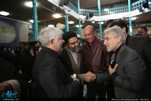 مراسم اربیعن حسینی در حسینیه جماران