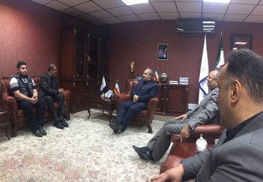 تقدیر وزیر ورزش و جوانان از پرهام مقصودلو+ عکس
