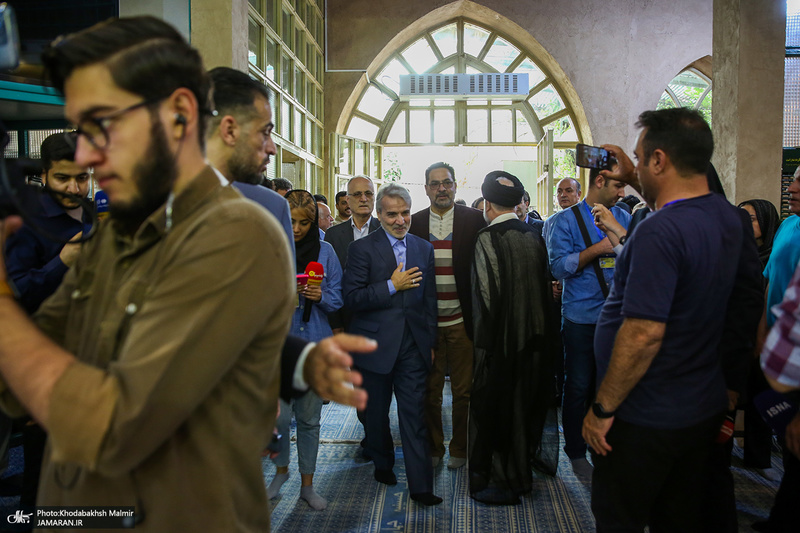 مرحله دوم انتخابات ریاست جمهوری چهاردهم در حسینیه جماران - 3