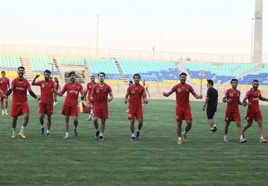 حرکات قدرتی  و تمرین اختصاصی ۲ بازیکن  پرسپولیس

