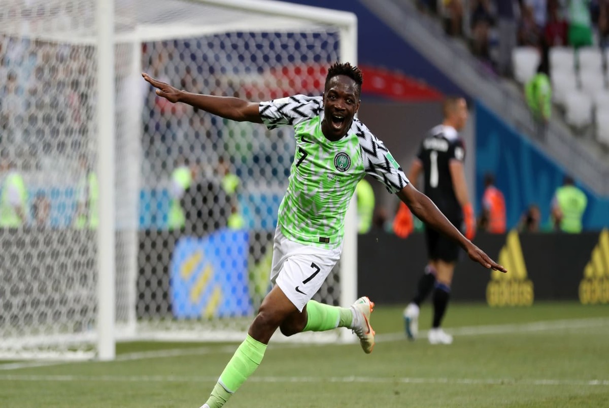"موسی" بهترین بازیکن دیدار نیجریه و ایسلند