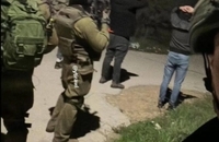 بازداشت فلسطینی ها توسط سربازان اسرائیلی در کرانه باختری (5)