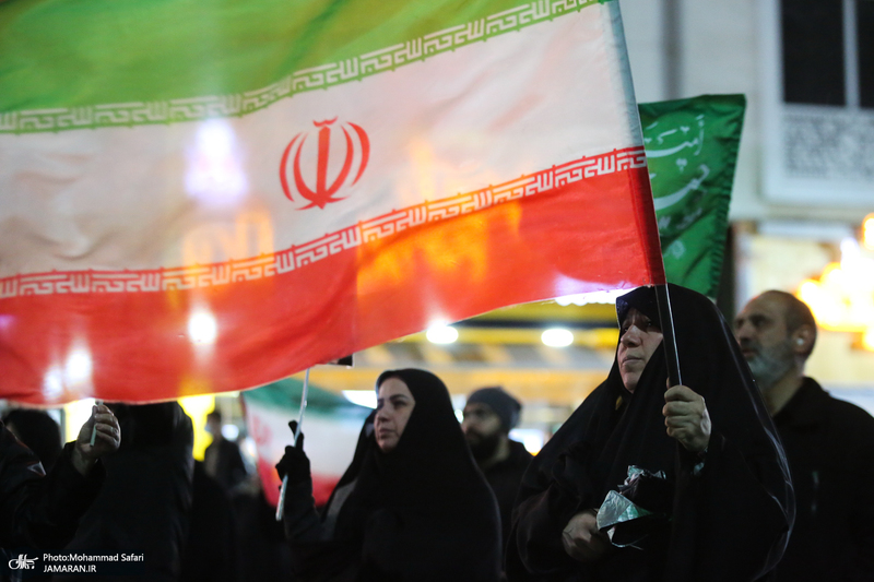تجمع و راهپیمایی خودرویی در پرند