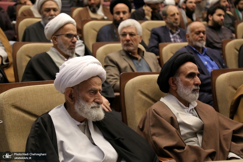 مراسم اربعین شهید سلیمانی از سوی آیت الله مکارم شیرازی