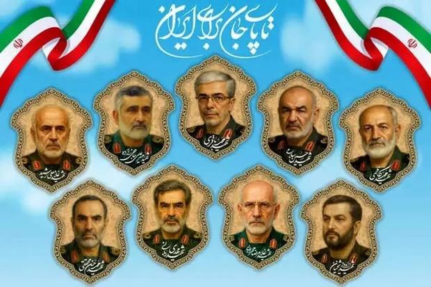 آیین بزرگداشت اولین سالگرد شهادت فرماندهان شهید و شهدای اقتدار ایران در جنگ تحمیلی ۱۲ روزه