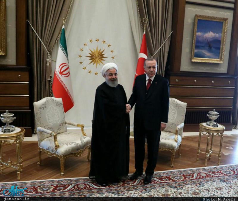 ديدار روحاني با اردوغان