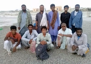 بازگشت ۱۰  صیاد ایرانی نجات یافته در آب‌های پاکستان به ایران