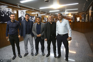 بازدید جمعی از ورزشکاران از جماران