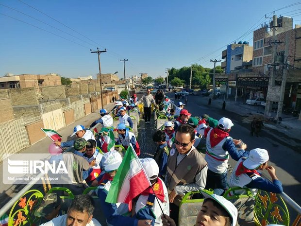 مردم شمال خوزستان یکصدا علیه استکبار