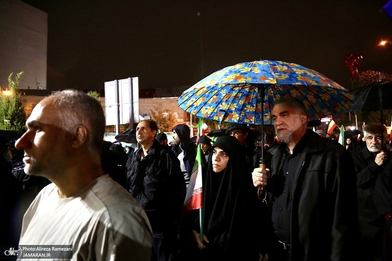 پنجاه و‌ یکمین اجتماع پر شور مردم در میدان شهدا