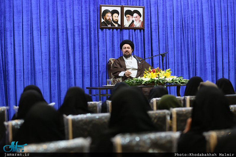 دیدار جمعی از مادران شهدا با سید حسن خمینی