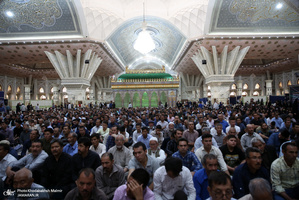 مراسم بزرگداشت ارتحال آیت الله العظمی محقق کابلی در حرم امام خمینی (س)
