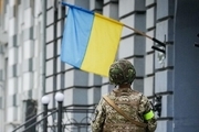 اهتزاز پرچم اوکراین در مناطق آزاد شده