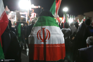 چهل و چهارمین شب اجتماع پرشور مردم در صادقیه