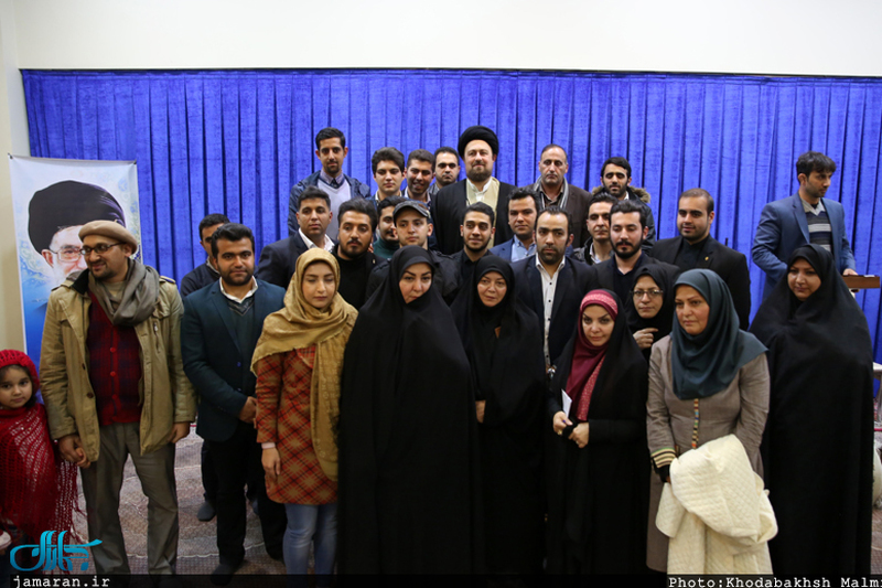 دیدار اعضای انجمن مردم نهاد «شهر من کرج» با سید حسن خمینی