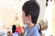 حضور نوجوان نابعه ایرانی در نمایشگاه هوایی روسیه
