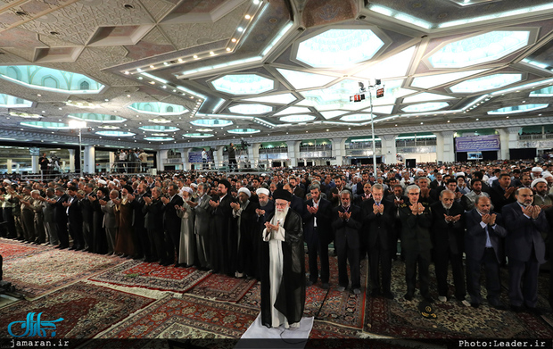 برگزاری نماز عید فطر به امامت رهبر معظم انقلاب در مصلی تهران