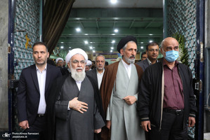 مراسم تشییع مرحوم حجت الاسلام و المسلمین حسینعلی نیری