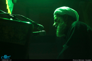 مراسم احیای شب بیست و یکم ماه مبارک رمضان در محضر استاد امجد