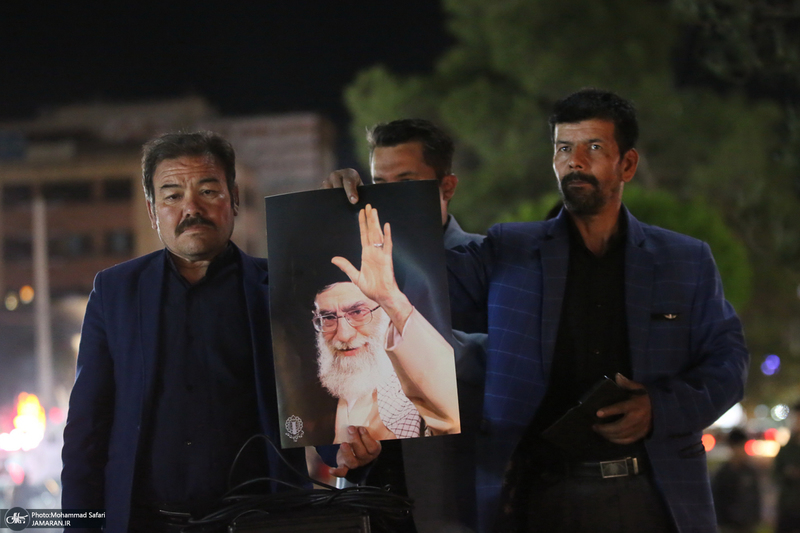 سی و نهمین شب اجتماع پرشور مردم در رباط کریم