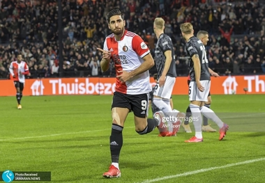 پاس گل قلی زاده و محمدی/ گل زیبای جهانبخش در شب برد فاینورد+ویدیو
