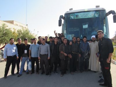 550 دانشجو از یزد برای شرکت در پیاده روی اربعین به عراق اعزام شدند
