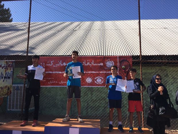 مسابقات تنیس قهرمانی کشور در مشهد پایان یافت