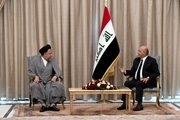 وزیر اطلاعات به دیدار رییس جمهور عراق رفت