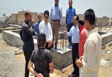 پایان بازسازی ۱۵۰۰ واحد مسکونی سیل زدگان حمیدیه تا پایان ماه جاری