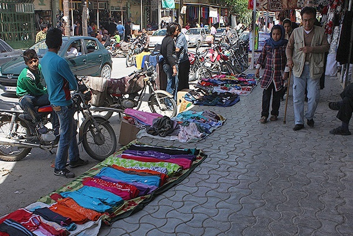 داغ شدن بازار دستفروشی در تهران