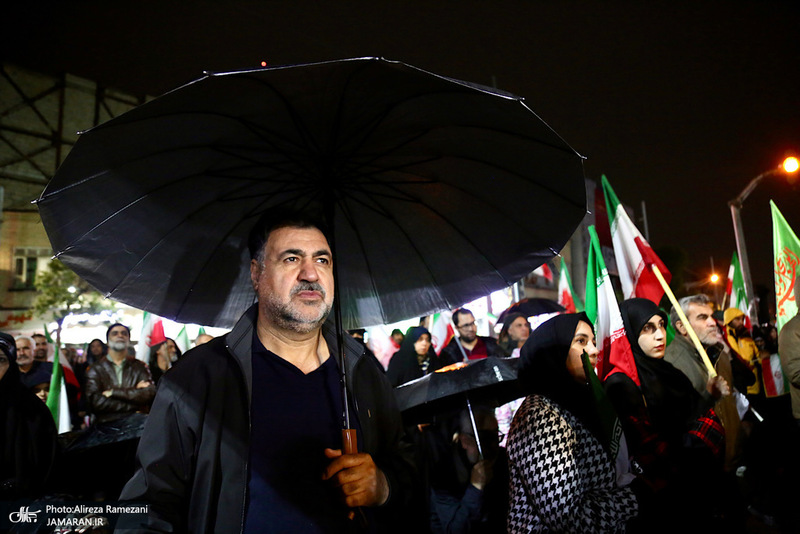 پنجاه و‌ یکمین اجتماع پر شور مردم در میدان شهدا