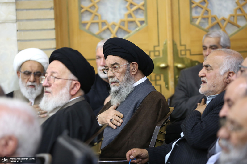 مراسم چهلم شهیدان لاریجانی در حرم مطهر حضرت معصومه (س) -2